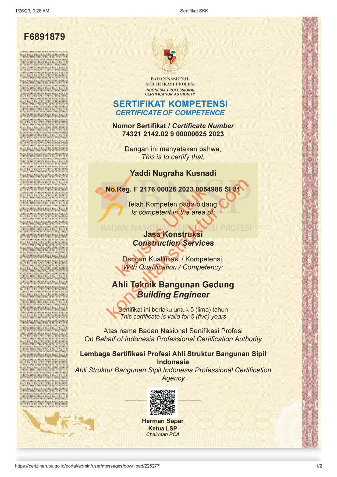 sertifikasi tenaga ahli